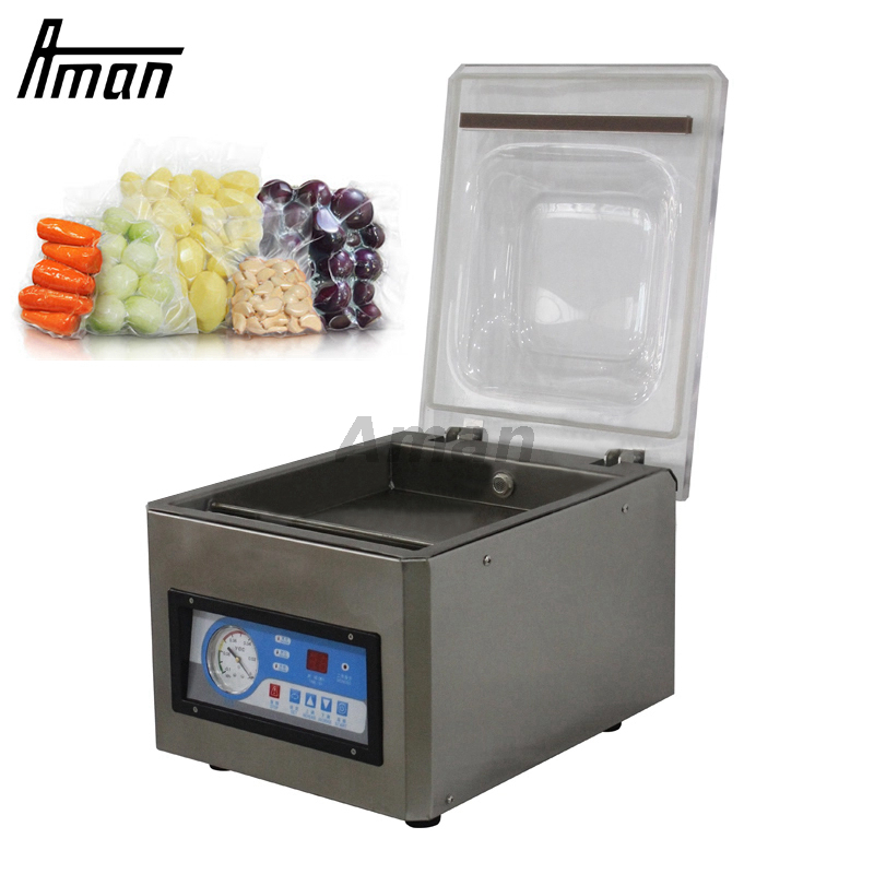 Semi Automatische Desktop Vacuüm Afdichting Verpakkingsmachine Hardware Cashewnoten Vacuüm Luchtdichte Verpakkingsmachine